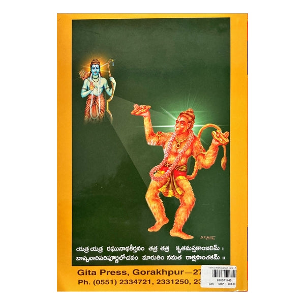 Valmiki Ramayanam - Telugu - Vol 3