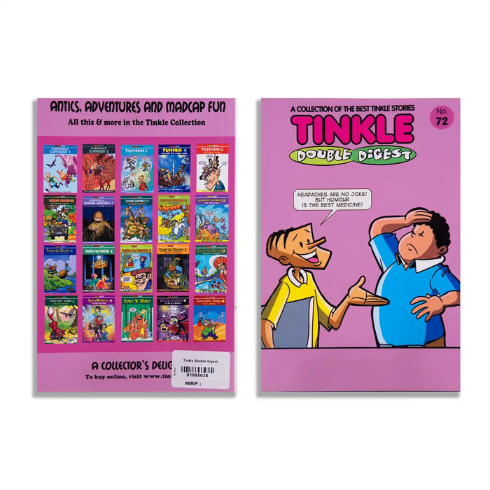 A Collection Of The Best Tinkle Stories Tinkle Double Digest - English | Story Book/ Childrens Book