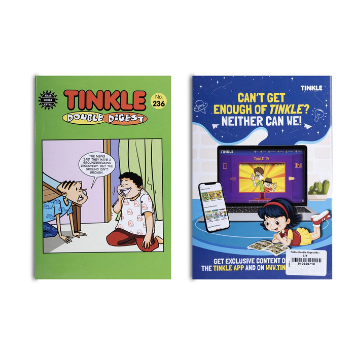 Tinkle Double Digest - English | Comic Book / Children's Story Collection & Fun Reading Book for Kids Editions