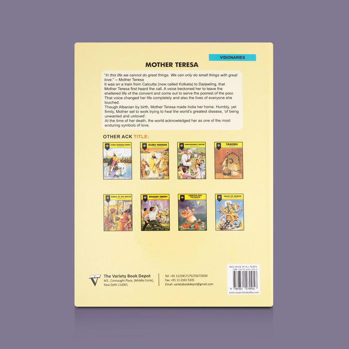 Mother Teresa: Little Acts of Love - English | Children's Biography Book/ Life Of Mother Teresa & Her Compassion