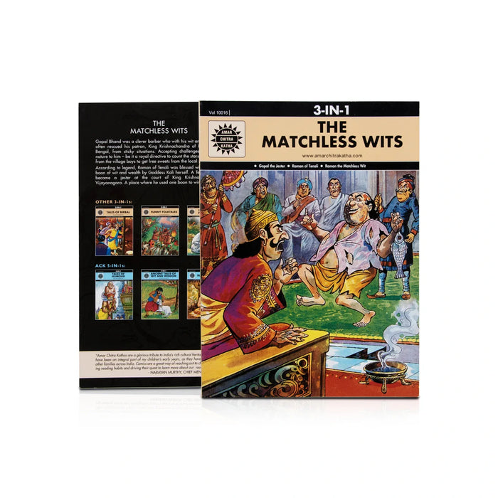 The Matchless Wits - English | 3 In 1 Story Book/ Childrens Book