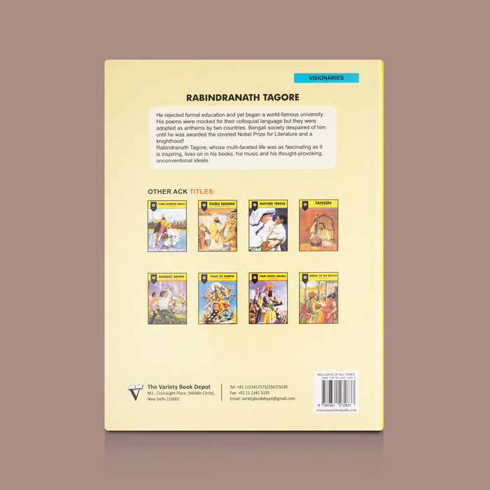 Rabindranath Tagore: India's Gentle Torch-Bearer - English | Children's Biography Book/ Life Of Rabindranath Tagore