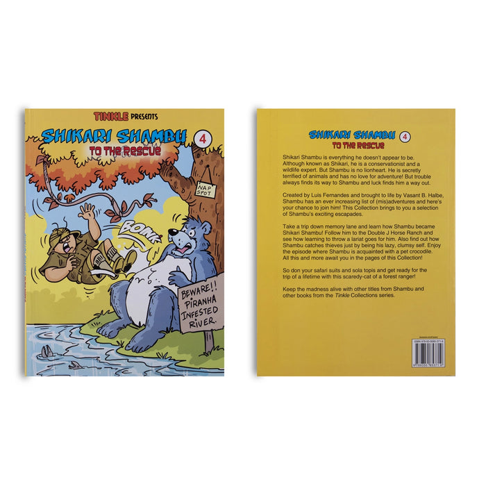 Shambu The Essential Collection - English | Amar Chitra Katha Comic Book / Humorous Adventures Classic Stories