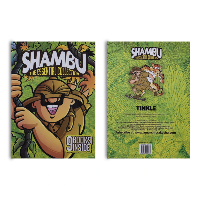 Shambu The Essential Collection - English | Amar Chitra Katha Comic Book / Humorous Adventures Classic Stories
