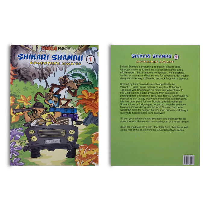 Shambu The Essential Collection - English | Amar Chitra Katha Comic Book / Humorous Adventures Classic Stories