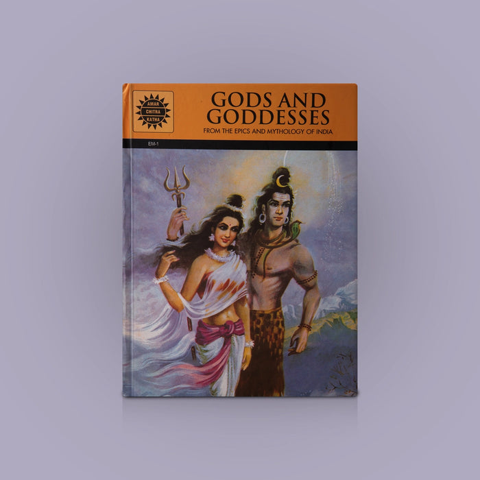 Gods And Goddesses-From The Epics And Mythology Of India - English | by Anant Pai/ Story Book/ Childrens Book - Children Comics