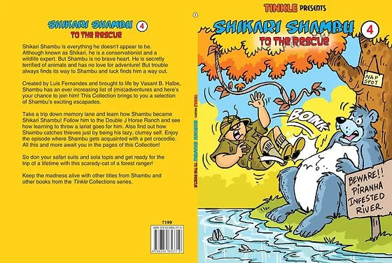 Shikari Shambu - To The Rescue - Volume 4 - English | Story Book/ Childrens Book