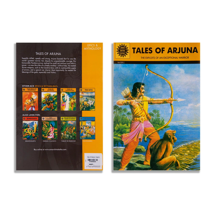 Tales of Arjuna - The Exploits Of An Exceptional Warrior - English | Comic Book/ Childrens Book/ Story Book