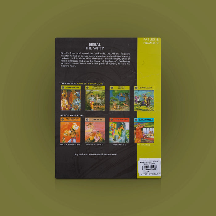 Birbal The Witty- Tales Of Birbal- English | Kamala Chandrakant/ Story Book/Childrens Book For Moral Lessons - Children Comics