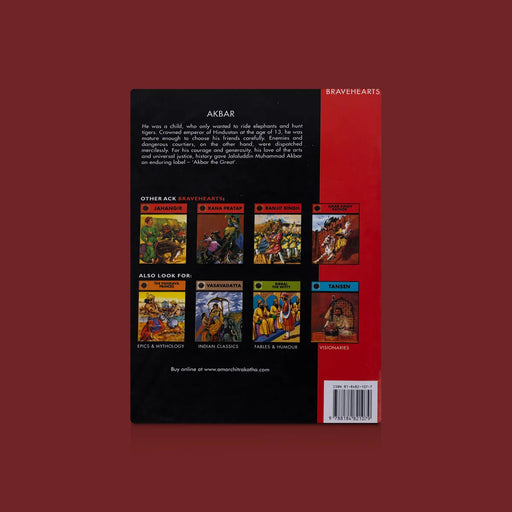 Akbar - A Visionary Monarch - English | Toni Patel/ Childrens Story Book For Reading And Knowledge - Children Comics