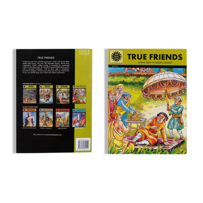 True Friends - Jataka Tales Of Good Conduct - English | by Margie Sastry/ Comic Book/ Story Book