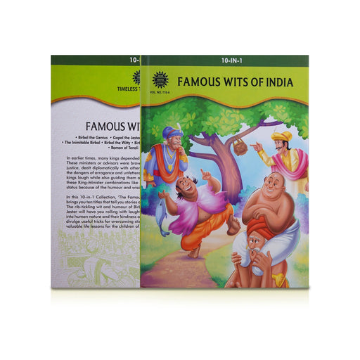 Famous Wits Of India - English | 10 IN 1 Story Book/ Childrens Book - Children Comics