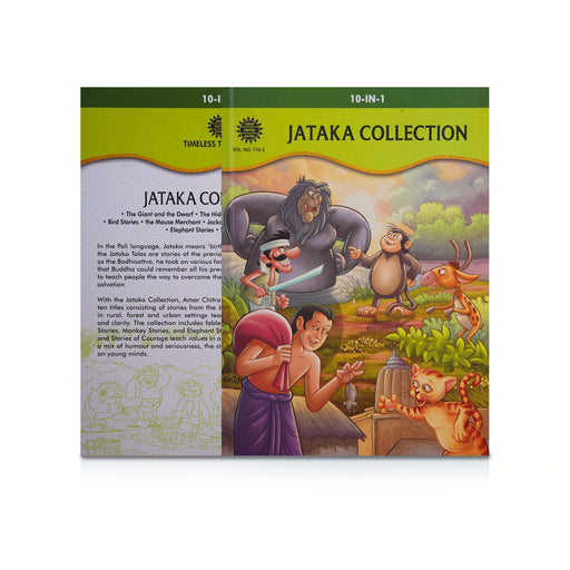 Jataka Collection - English | 10 In 1 Story Book/ Childrens Book - Children Comics