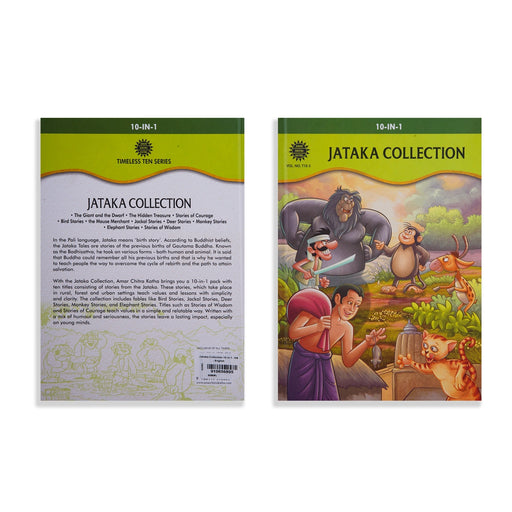 Jataka Collection - English | 10 In 1 Story Book/ Childrens Book - Children Comics