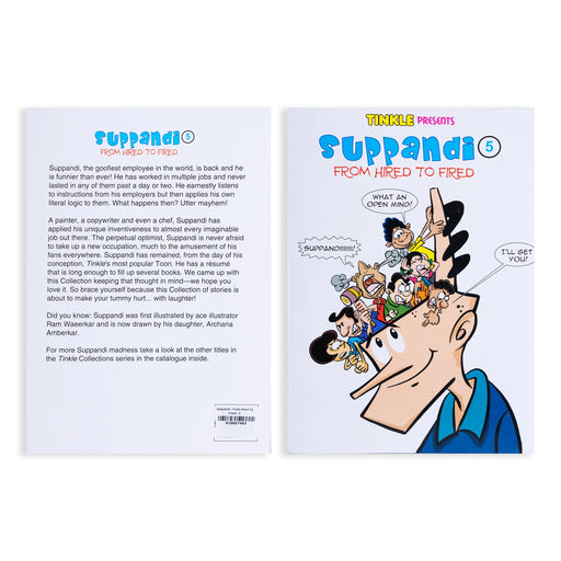 Suppandi - The Laughter Never Ends - Volume 3 - English | By Rajani Thindiath/ Comic Book For Humor Collection - Children Comics