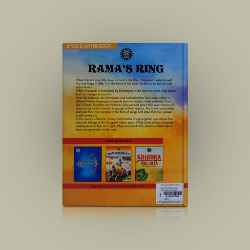 Ramas Ring Stories From Different Versions Of The Epics - English | Sanjana Kapur/ Story Book For Young Minds - Children Comics