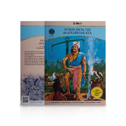 Stories From The Mahabharatha - English | 5 In 1 Story Book/ Childrens Book - Children Comics