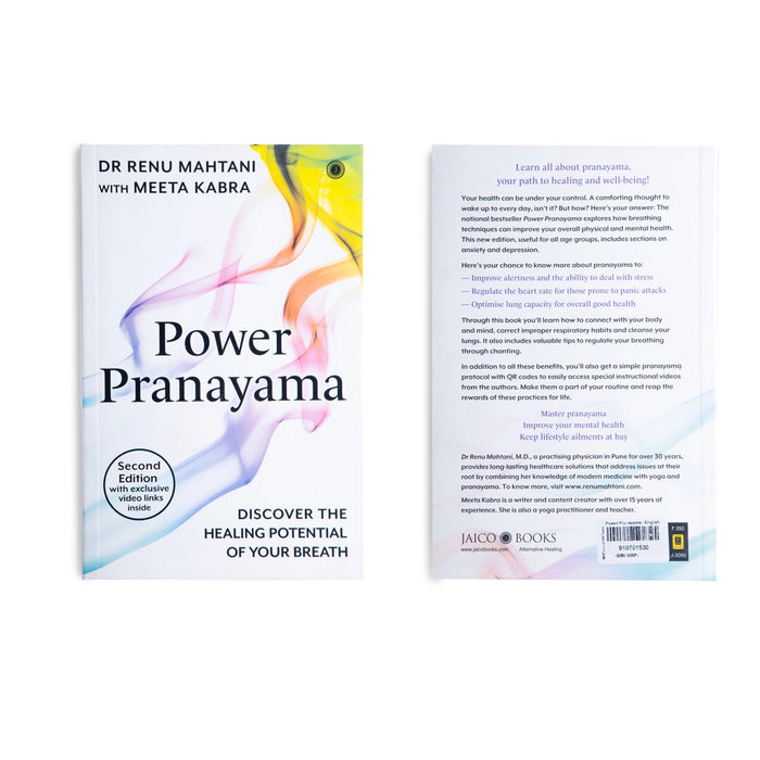 Power Pranayama - English | by Dr. Renu Mahtani With Meeta Kabra/ Self Help Book/ Health Book - Education & Self Help