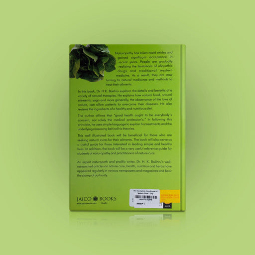 The Complete Handbook Of Nature Cure - English | By DR. H. K. Bakhru/ Health And Wellness Book - Medicine & Ayurveda