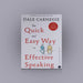 The Quick And Easy Way To Effective Speaking - English | By Dale Carnegie/ Dictionary Book/ Self Help Book - Education & Self Help