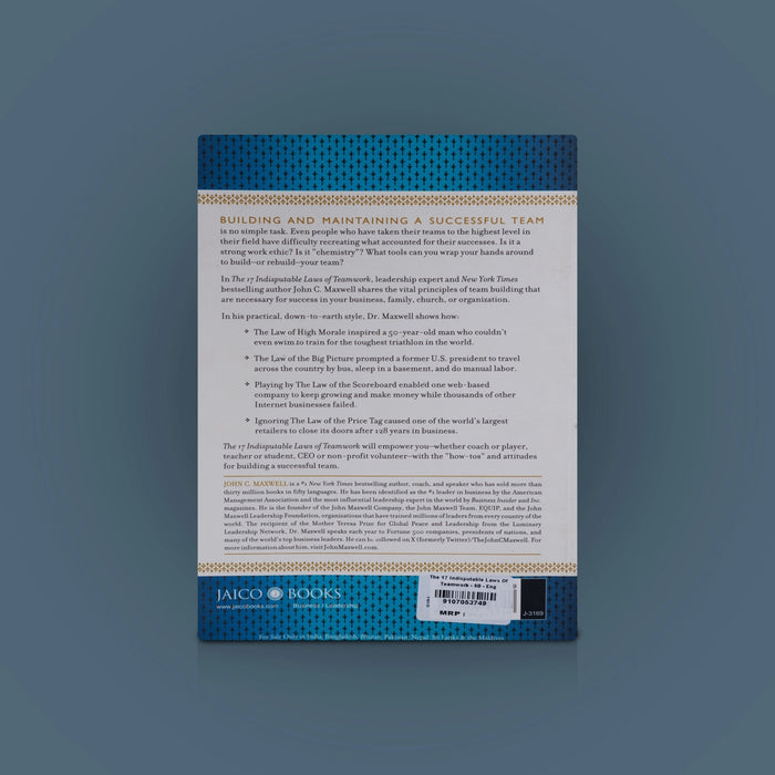 The 17 Indisputable Laws Of Teamwork - English | By John C. Maxwell/ Self Help Book - Education & Self Help