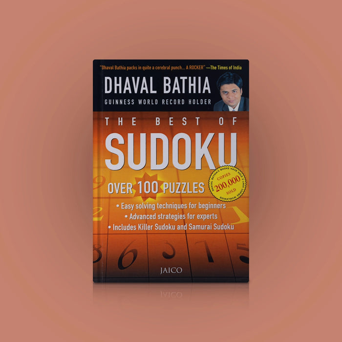 The Best Of Sudoku - English | By Dhaval Bathia/ Puzzle Book/ Brain Game Book - Children Activity Books