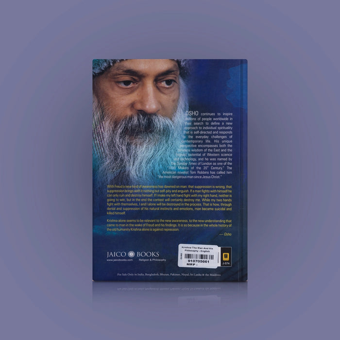Krishna The Man And His Philosophy - English | By Osho/ Hindu Spiritual Book/ Teachings Of Lord Krishna - Vedanta, Spirituality & Philosophy