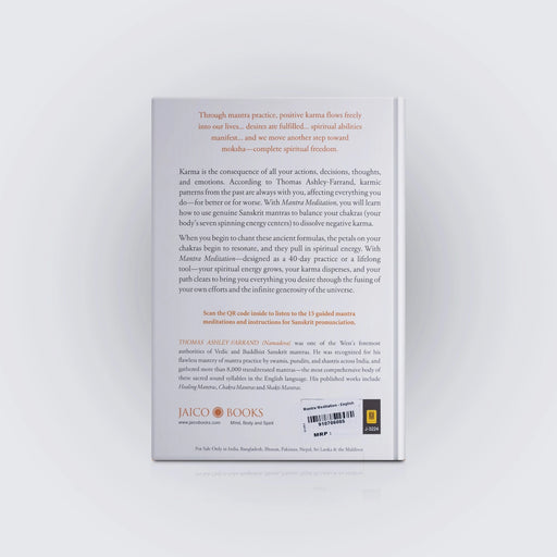 Mantra Meditation-Change Your Karma With The Power Of Sacred Sound - English | Thomas Ashley Farrand/Yoga Book - Yoga Meditation Pranayama