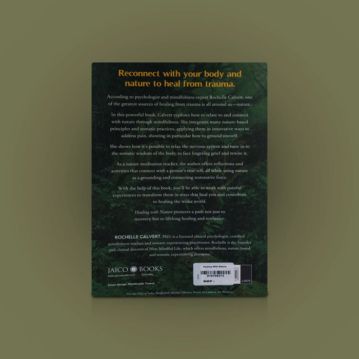 Healing With Nature-Mindfulness&Somatic Practices To Heal From Trauma-English | Rochelle Calvert/ Wellness Book - Medicine & Ayurveda