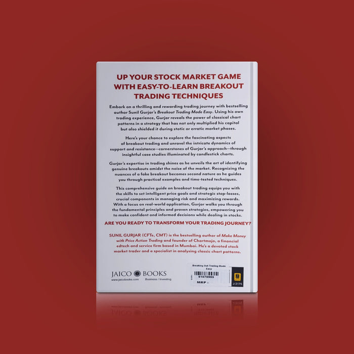 Breakout Trading Made Easy - English | By Sunil Gurjar/ Financial Book/ Business Book For Traders And Investors - Financial Guide