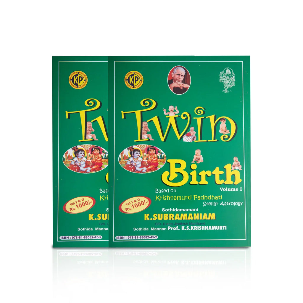 Twin Birth - Volume 2 - Tamil | By K. Subramaniyam/ Astrology Book