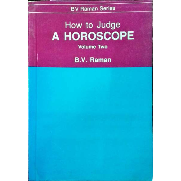 How To Judge A Horoscope - English - Vol - 2