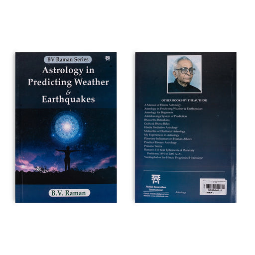 Astrology In Predicting Weather And Earthquakes - English | by B. V. Raman/ Astrology Book - Astrology, Numerology & Palmistry