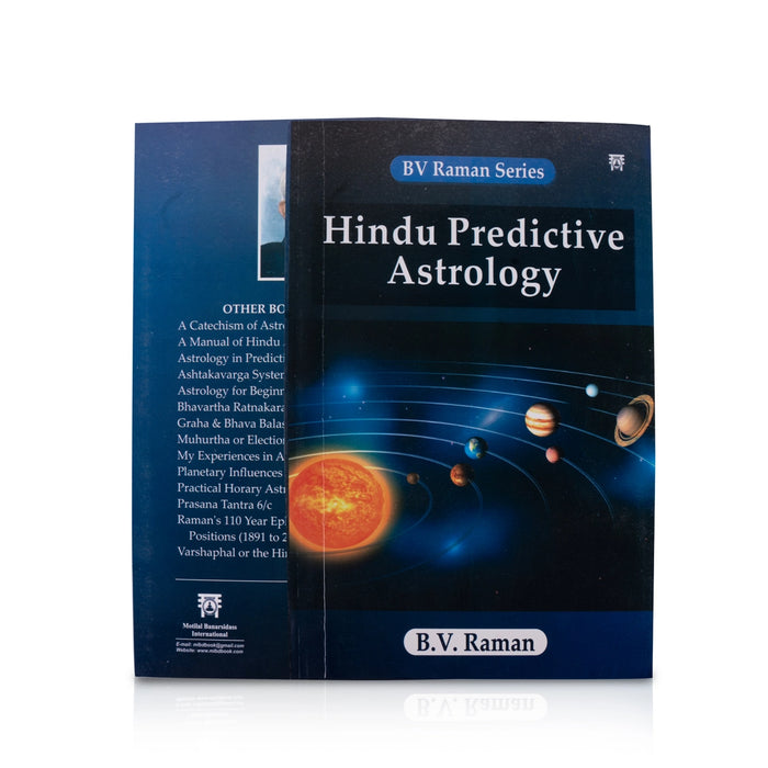 Hindu Predictive Astrology - English | by B. V. Raman/ Astrology Book - Astrology, Numerology & Palmistry