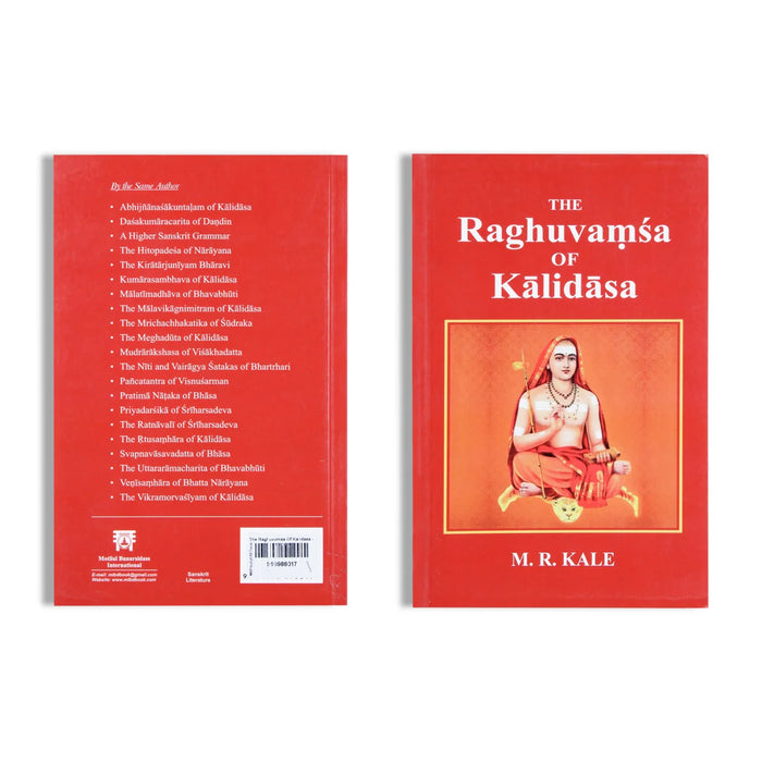 The Raghuvamsa Of Kalidasa - Sanskrit/English | By M.R.Kale