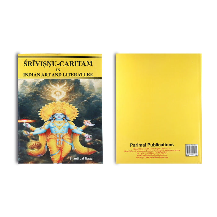Srivisnu - Caritam In Indian Art And Literature - 2 Volumes Set - English | by Shanti Lal Nagar - Poetry & Literature