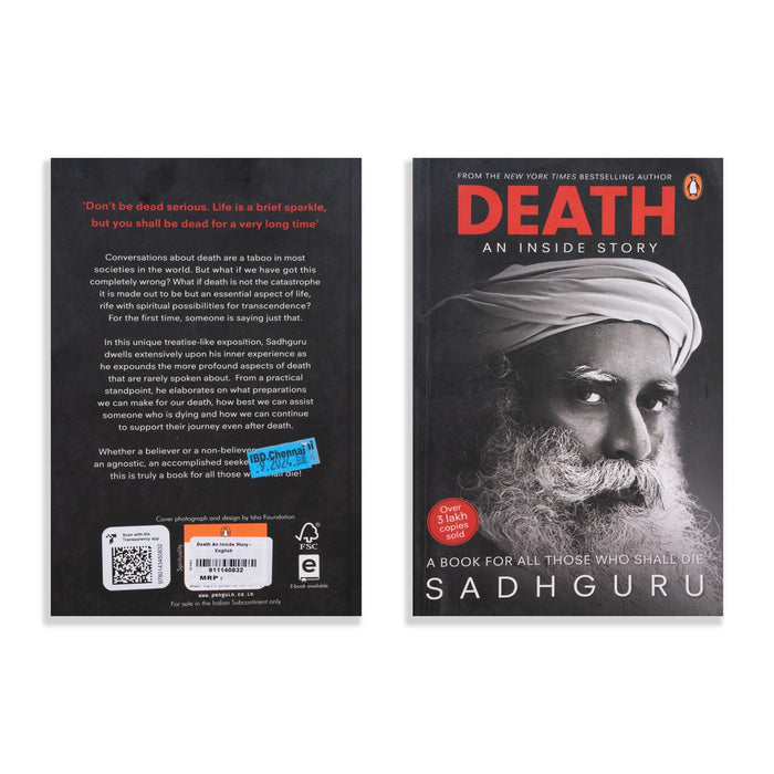 Death An Inside Story - English | by Sadhguru/ Self Help Book