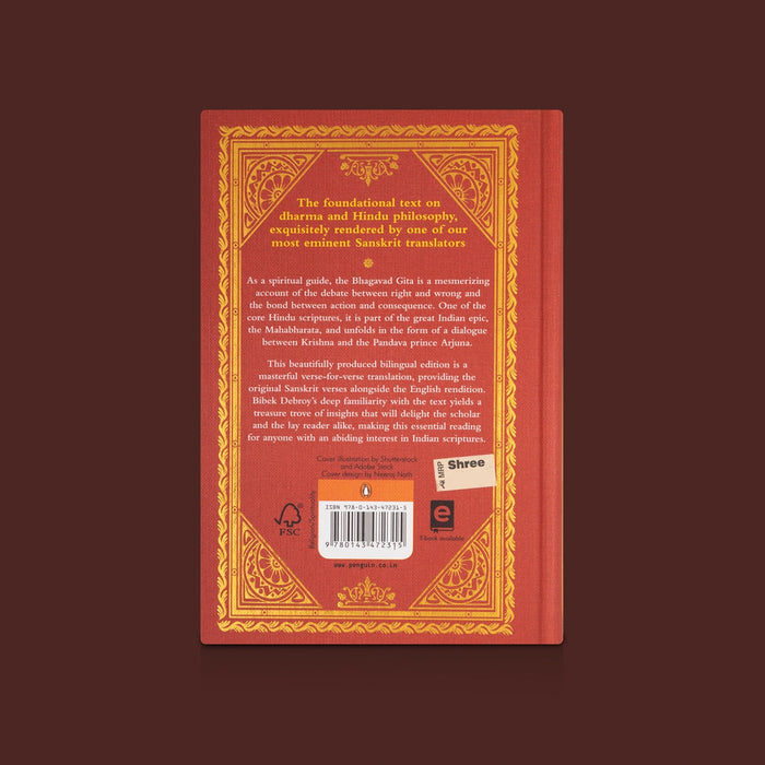 The Bhagavad Gita - English | Translated By - Bibek Debroy/ Holy Book/ Hindu spiritual book/ Bhagavad Gita