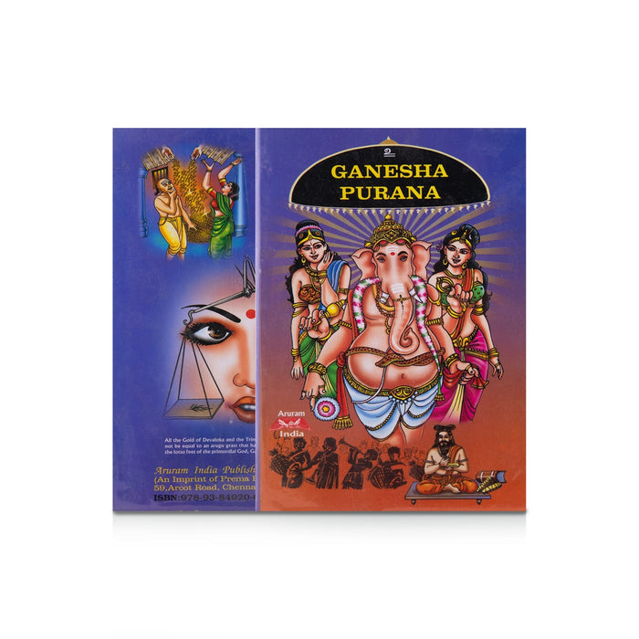 Ganesha Purana - English | by R. Viswanathan/ Hindu Puran Book