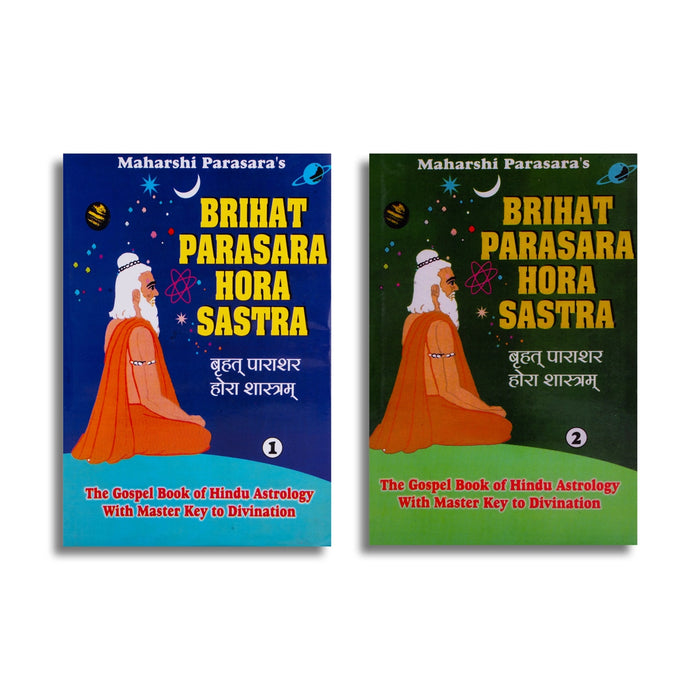Brihat Parasara Hora Sastra - 2 Volumes Set - Hindi - English | by Maharshi Parasaras/ Astrology Book - Astrology, Numerology & Palmistry