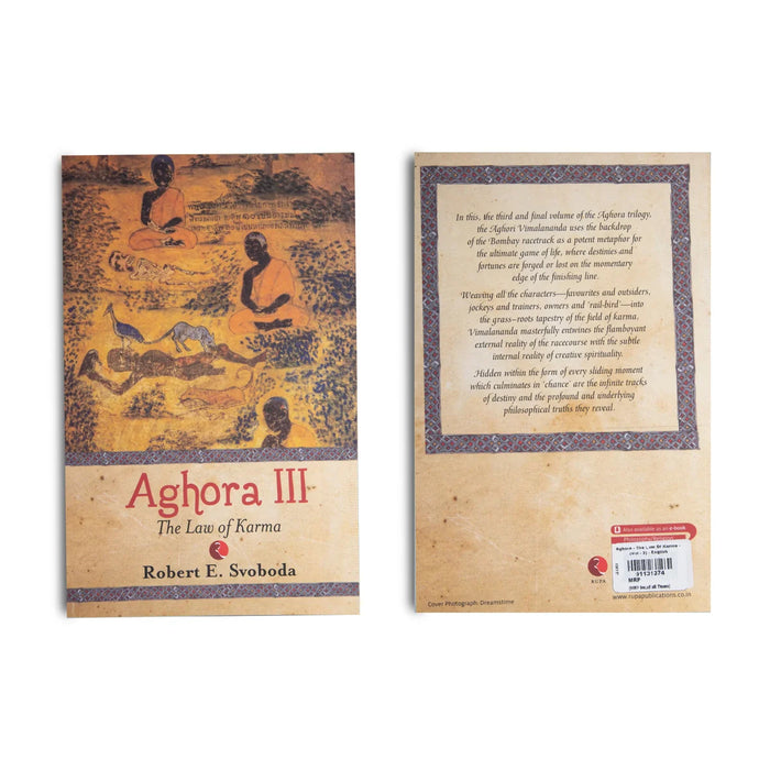 Aghora - The Law of Karma - (Volume 3) - English | By Robert E. Svoboda/ Hindu Spiritual Book - Yantra Mantra Tantra Occultism