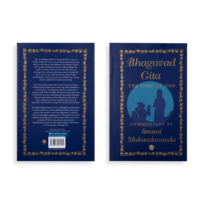 Bhagavad Gita The Song Of God - Sanskrit - English | by Swami Mukundananda/ Bhagwat Geeta/ Bhagvat Geeta Book - Bhagavad Gita