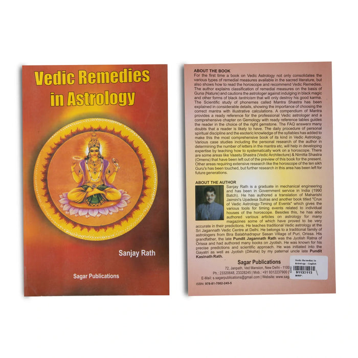 Vedic Remedies In Astrology -Tamil | By Sanjay Rath/ Astrology Book