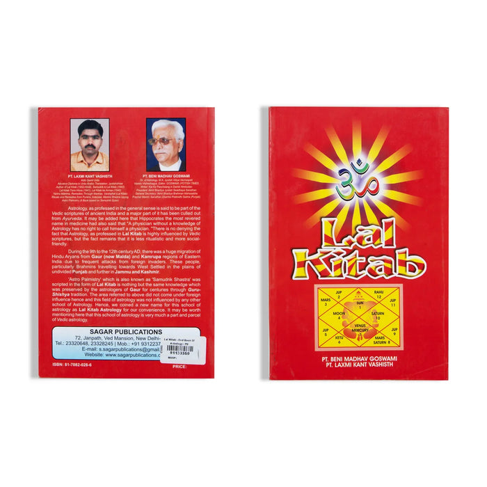 Lal Kitab - Red Book Of Astrology - PB