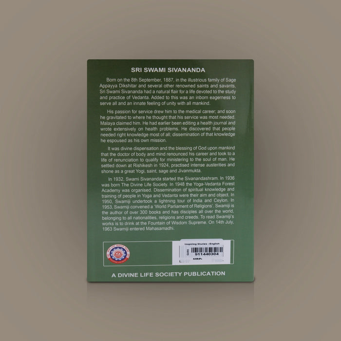 Inspiring Stories - English | By Swami Sivananda/ Self Motivational Book - Education & Self Help