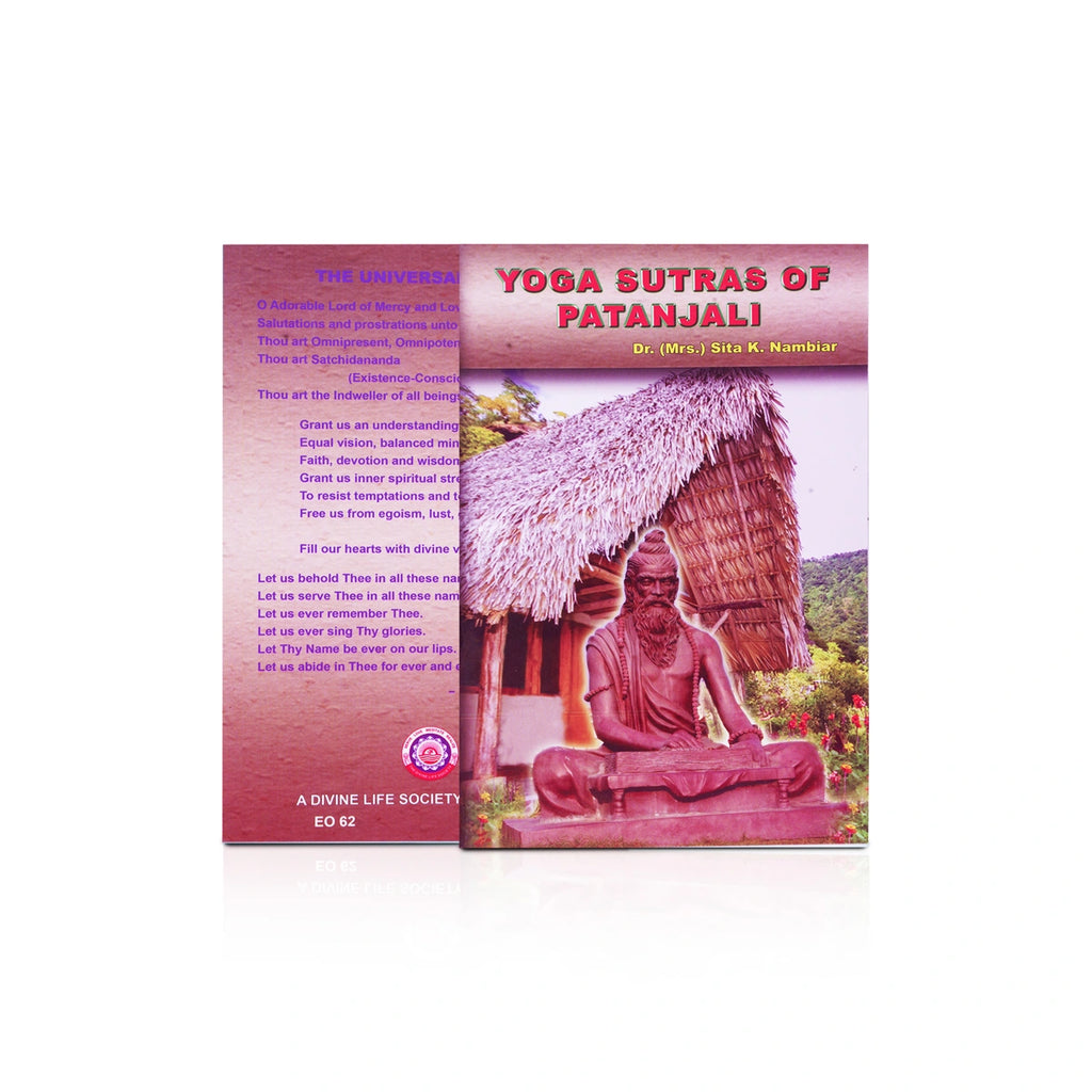 Yoga Sutras Of Patanjali - English | by Dr.Mrs.Sita, K.Nambiar/ Yoga Book