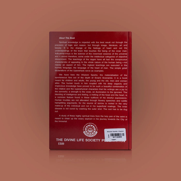 Wisdom Sparks - English | By Swami Sivananda/ Hindu Spiritual Book - Vedanta, Spirituality & Philosophy