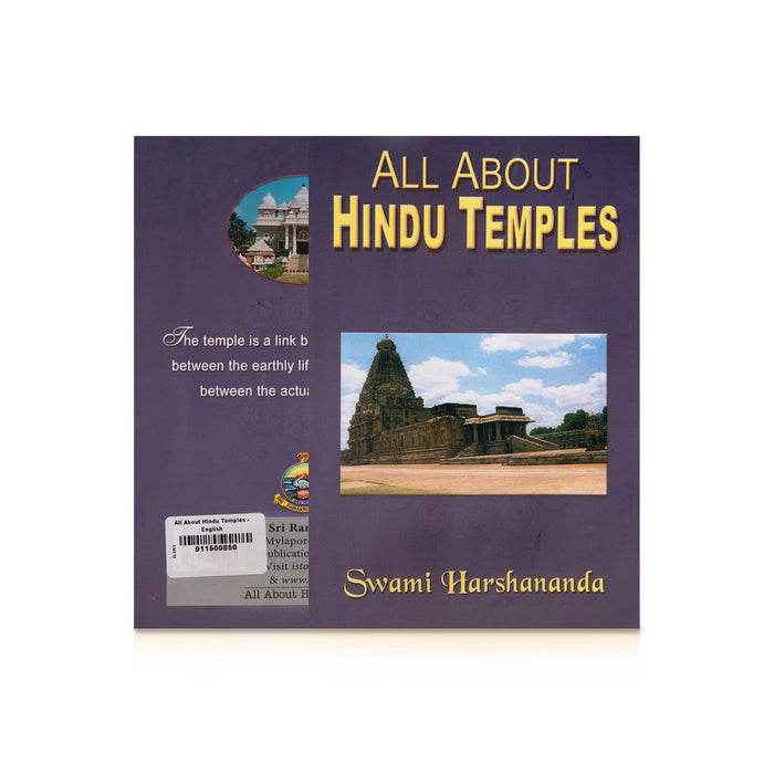 All About Hindu Temples - English | by Swami Harshananda/ Hindu Religious Book