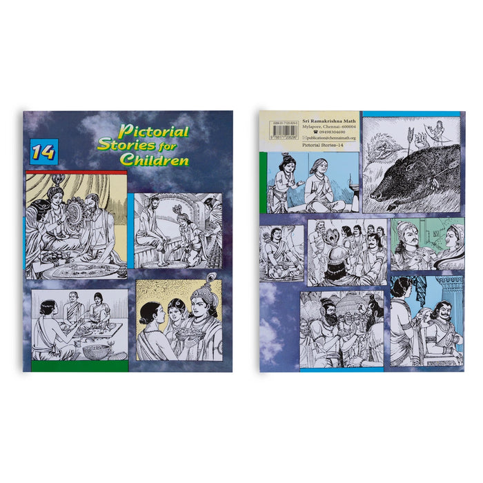 Pictorial Stories For Children - 1 To 14 Set - English | Childrens Book/ Story Book - Children Comics