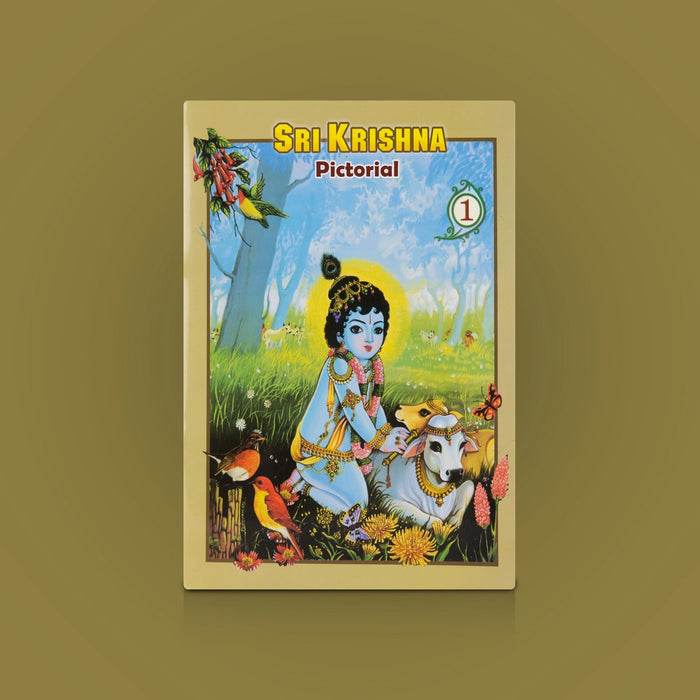 Sri Krishna Pictorial For Children Vol 1 - English | By Swami Raghaveshananda/ Stories & Moral Lessons for Kids